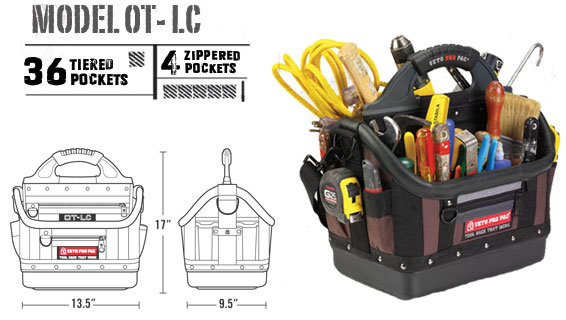 Veto Pro Pac Model OT-LC 36 Tiered Pockets 4 Zippered Pockets