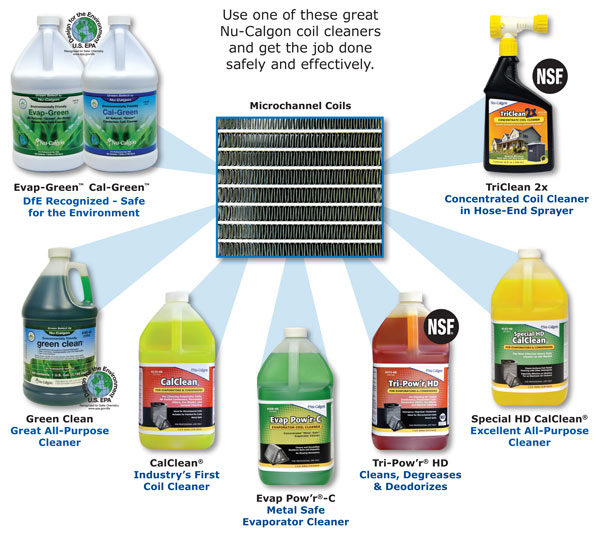 SWH Supply Company Cleaners for Microchannel Coils