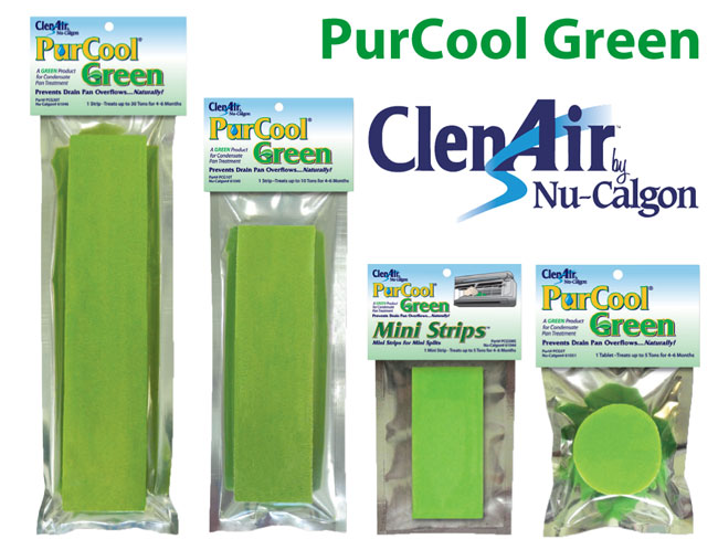 Nu-Calgon PurCool Green Condensate Drain Pan Treatment
