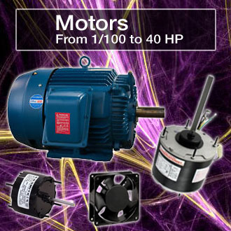 Motors From 1/100 to 40 HP – SWH Supply Company