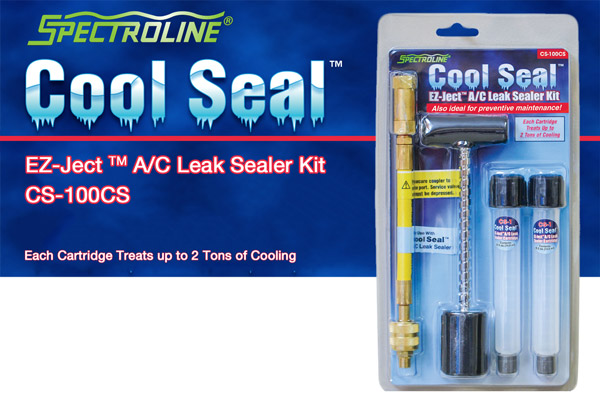 Spectroline Cs-100Cs A/C Leak Sealer Kit,Up To 4 Tons 